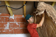 Hooe Common tapered roof insulation